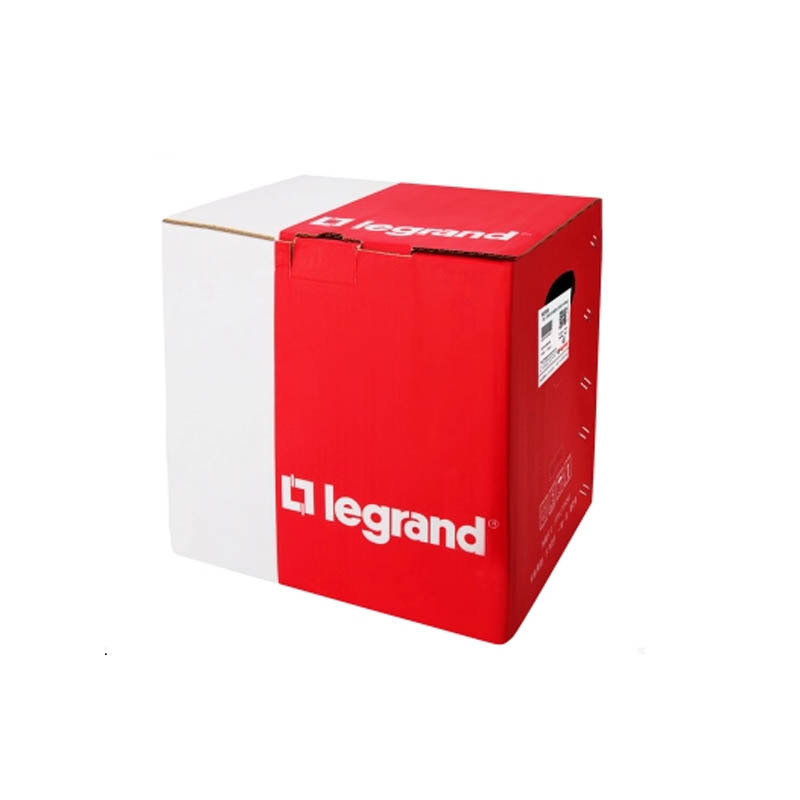 罗格朗 (Legrand) 六类 4 对 UTP 双绞线缆，浅蓝色，305 米 / 箱 632720