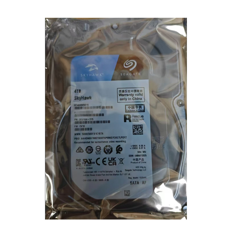 希捷 4TB 监控硬盘，国行 ST4000VX015