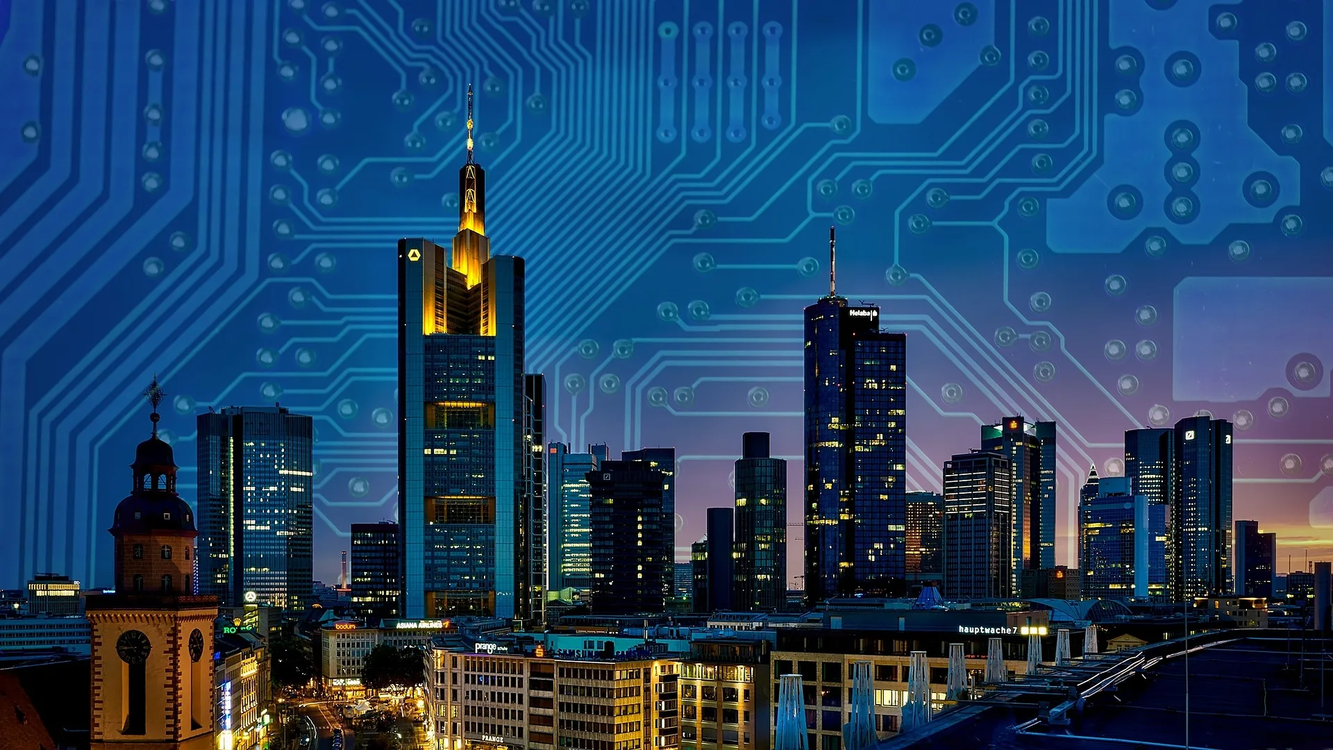 Financial-district network architecture