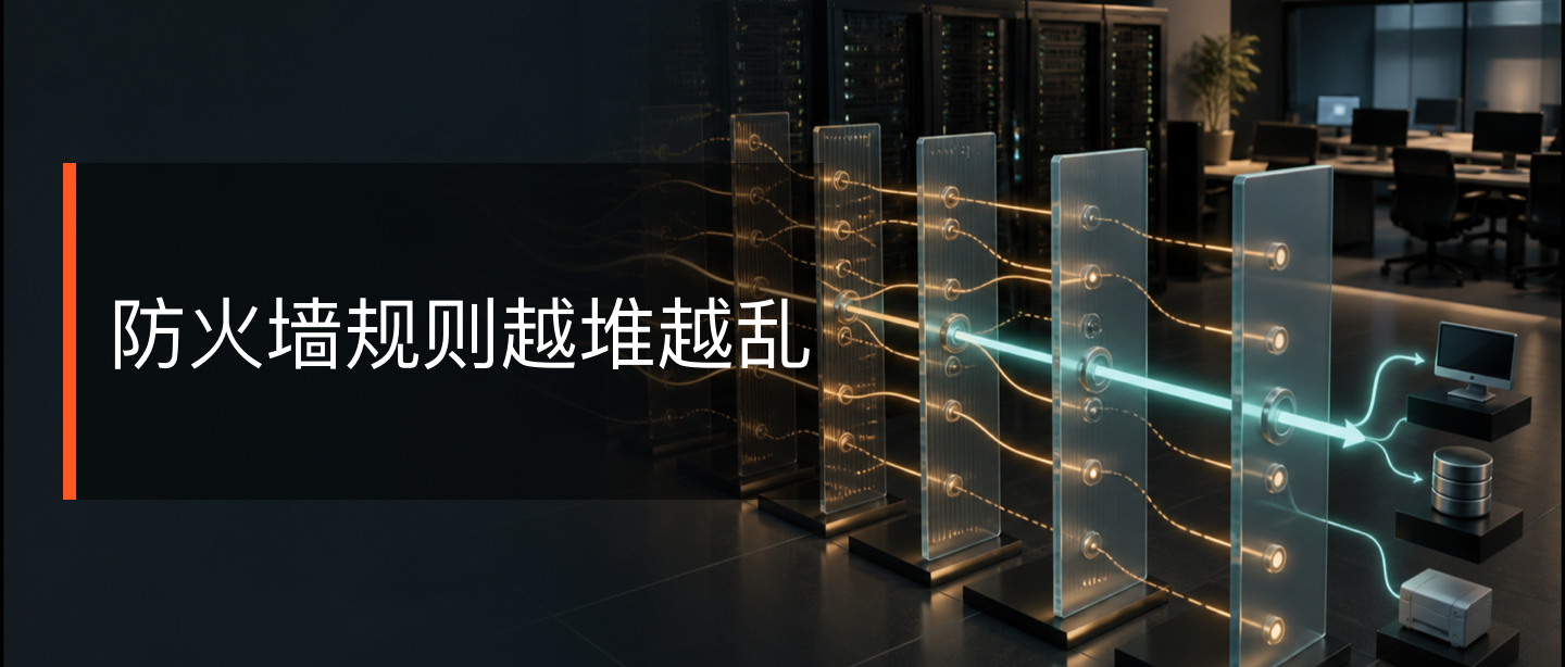 防火墙规则只加不删?企业最后可能没人说得清谁能访问什么技术文章配图