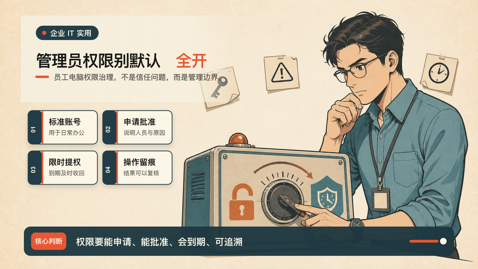 员工电脑都有本地管理员权限?一次错误安装就可能影响整台设备技术文章配图