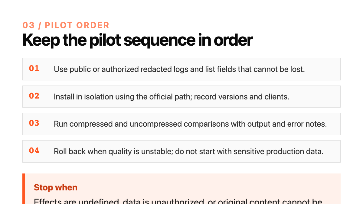 Keep the integration sequence small technical diagram