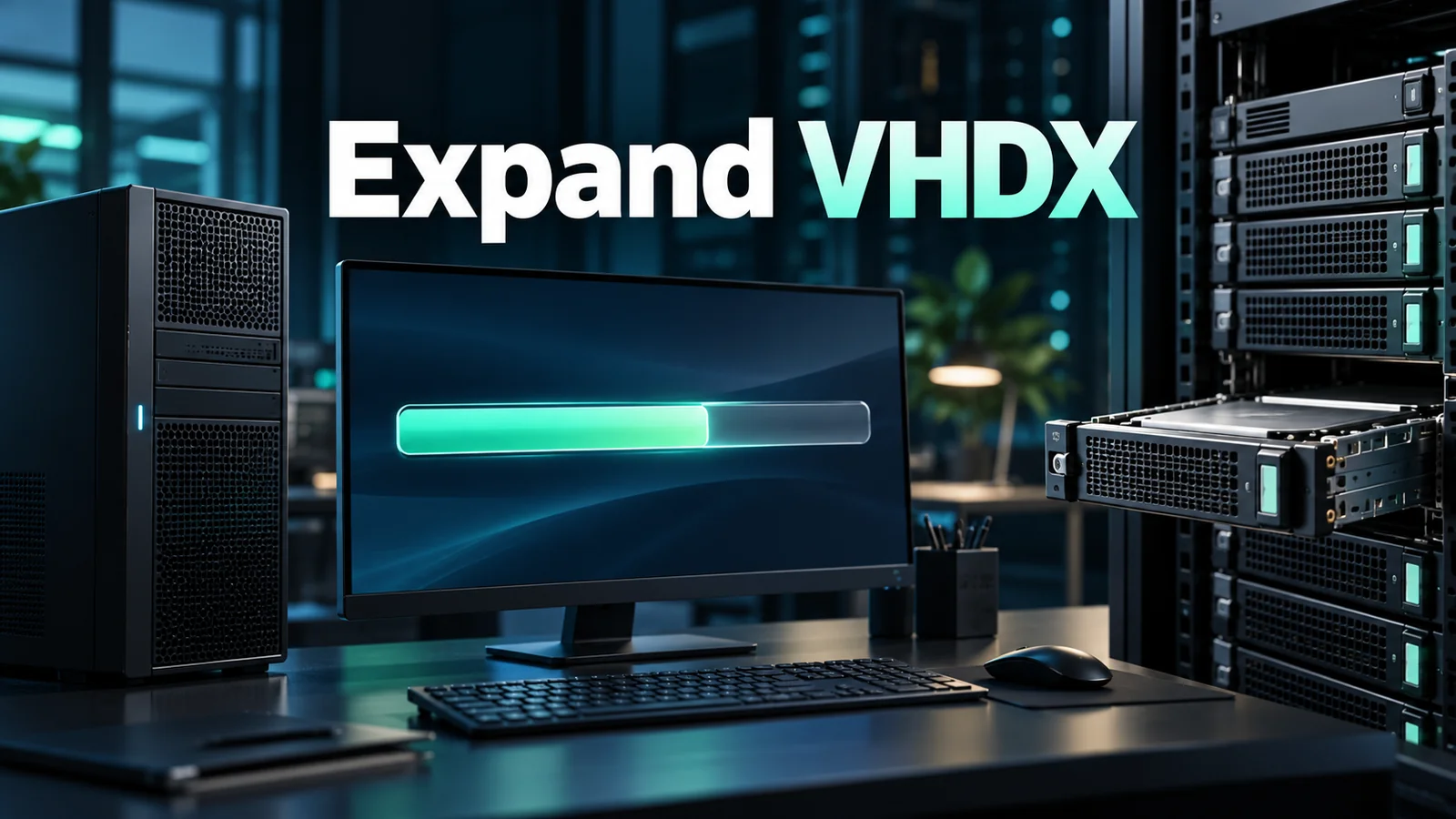 How to Expand a Hyper-V Data Disk and Extend Its Windows Server Volume technical article image