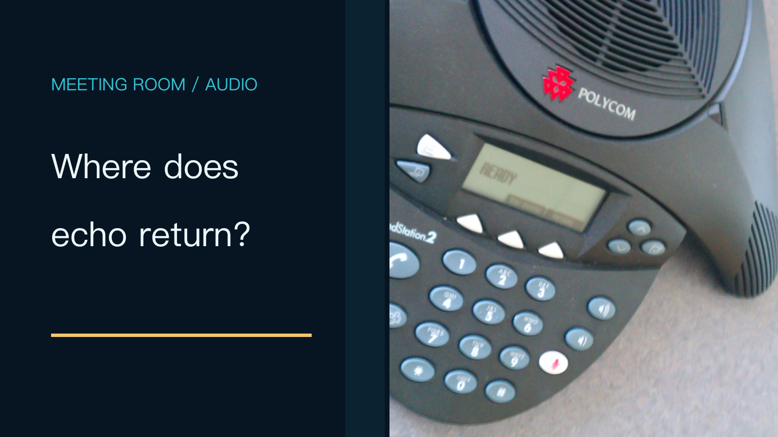 Meeting Room Video Call Echo: Which Audio Path Should You Disable First? technical article image